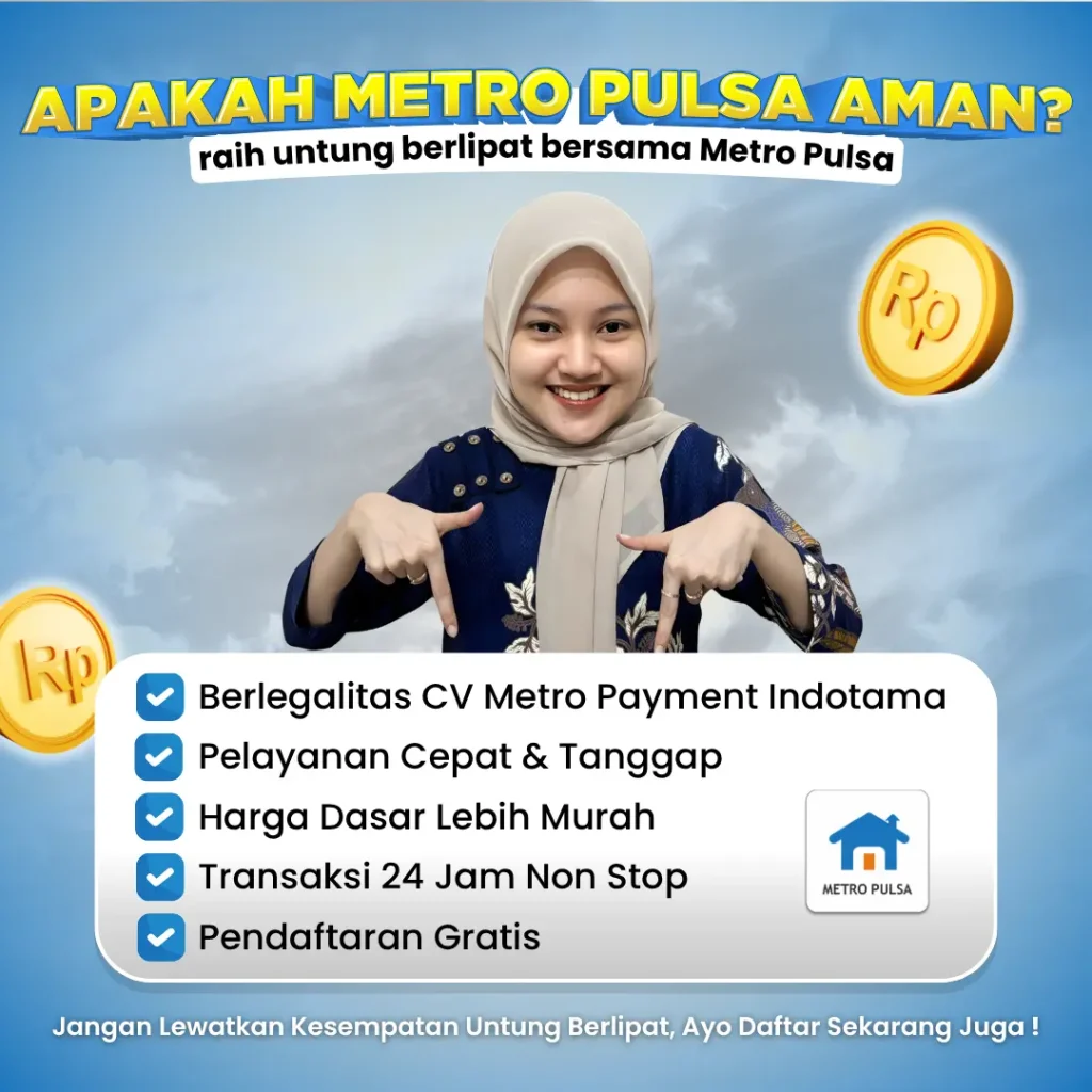 Keuntungan agen pulsa termurah metro pulsa
